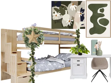 Girls Bedroom Interior Design Mood Board by WabiSabi Co. on Style Sourcebook