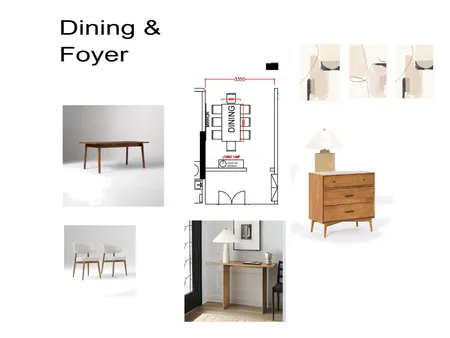 Regency parkDining & foyer Interior Design Mood Board by juliansimm