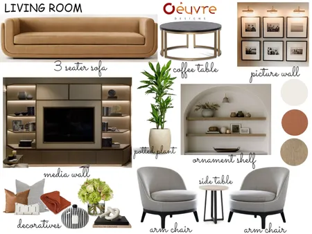 abuja Interior Design Mood Board by Oeuvre Designs 2 on Style Sourcebook