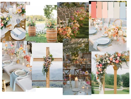 Wedding Decor 1 Interior Design Mood Board by Chloe Grace