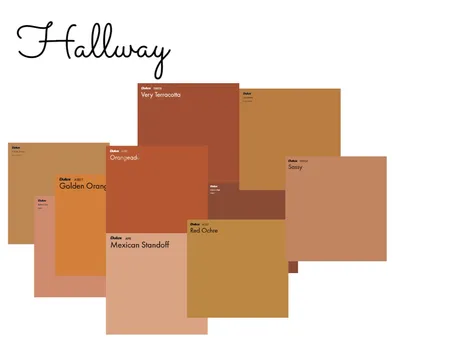 Hallway colours Interior Design Mood Board by Parrot3 on Style Sourcebook