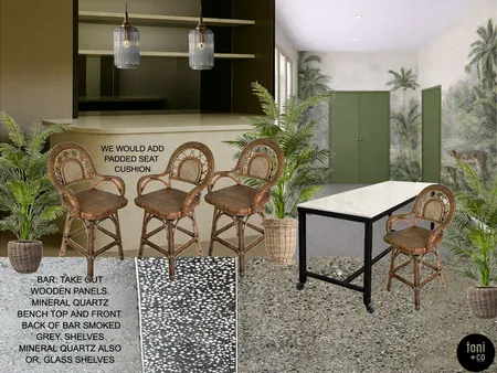 BAR - DIGGLE Interior Design Mood Board by Toni and Co on Style Sourcebook