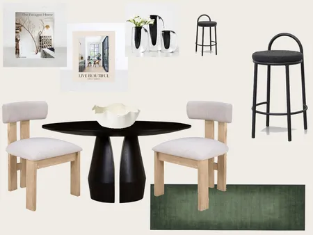 Kitchen and Dining Mood Board Interior Design Mood Board by Bianco Studio
