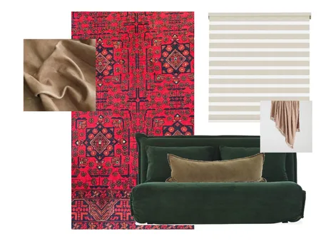 לוח טקסטיל - תרגיל מתגלגל - חדר עבודה Interior Design Mood Board by shizaf on Style Sourcebook