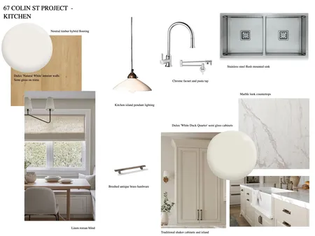 67 Colin St Project - Kitchen R2 Interior Design Mood Board by nicoleb22 on Style Sourcebook