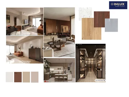 inlux moodborad Interior Design Mood Board by wa123