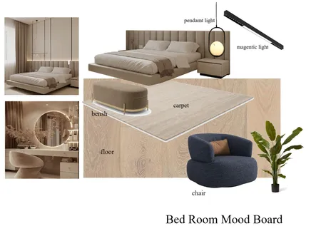 bed room Interior Design Mood Board by khaledelsheikh