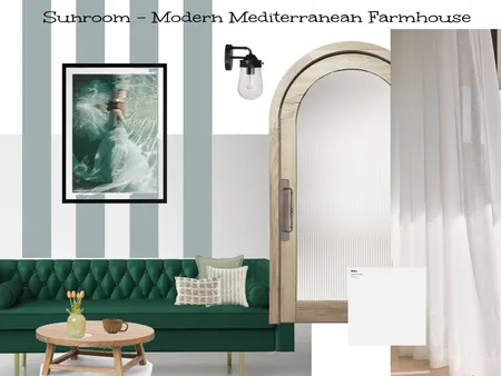 Modern Mediterranean Farmhouse Interior Design Mood Board by Mz Scarlett Interiors on Style Sourcebook