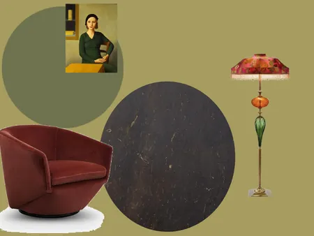 1930s House Interior Design Mood Board by G on Style Sourcebook