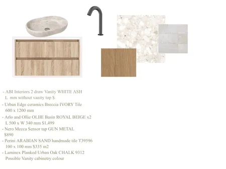 Bathroom - Main Interior Design Mood Board by Melissa on Style Sourcebook
