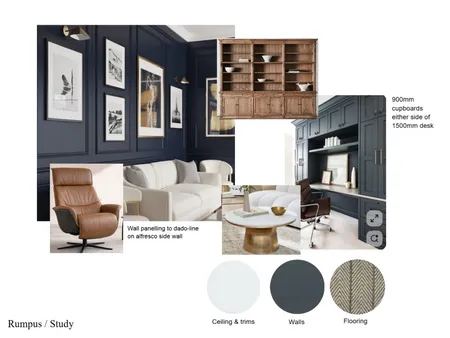 Rumpus Interior Design Mood Board by Amanda Webb on Style Sourcebook