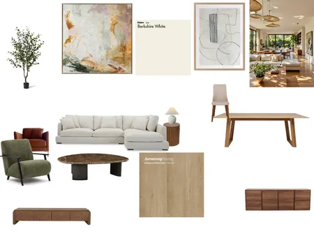 Woonkamer Interior Design Mood Board by dellevdb