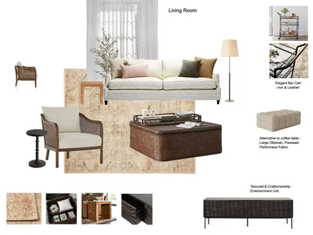 Living room Interior Design Mood Board by Studio Thicia Luiza on Style Sourcebook