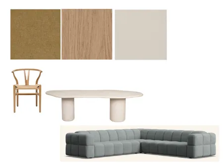 Living & Dining Interior Design Mood Board by Peak Projects