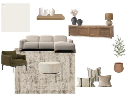 Lounge Room Interior Design Mood Board by Nest Interiors on Style Sourcebook