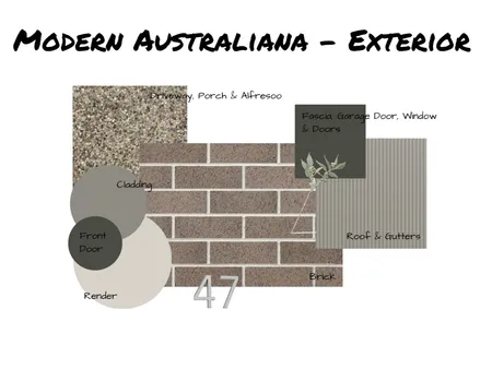 Modern Australiana - Exterior Interior Design Mood Board by HerHaus Designs on Style Sourcebook