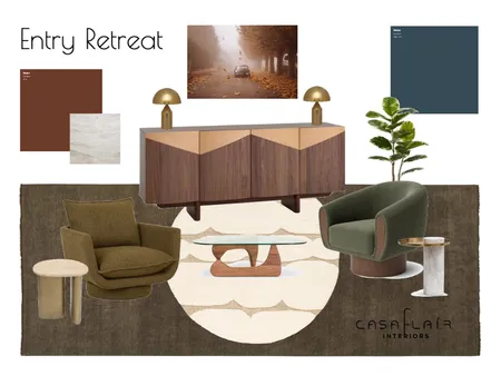 Entry Retreat Interior Design Mood Board by Casa Flair Interiors on Style Sourcebook