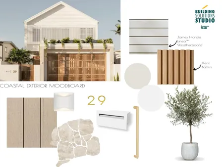 Exterior Moodboard - Coastal Interior Design Mood Board by bsschwh@bunnings.com.au on Style Sourcebook