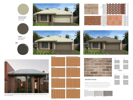 O'Connor Exterior - Brick and Roof Interior Design Mood Board by Helenak on Style Sourcebook