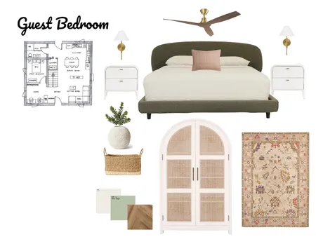 Guest Bedroom_Sample Board Interior Design Mood Board by Cae_labitag on Style Sourcebook