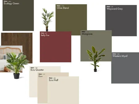 Moody spare bedroom Interior Design Mood Board by lisa_woodhead@hotmail.com on Style Sourcebook