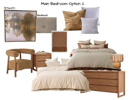 Sanchez Main Bedroom Option 2 Interior Design Mood Board by Six Castle Designs on Style Sourcebook