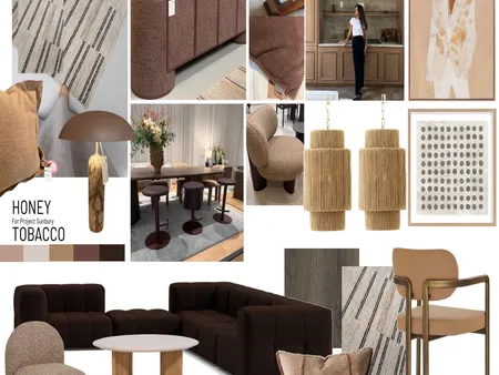 Honey Tobacco for Project Sunbury Interior Design Mood Board by Rhiannon Lee, Oleander & Finch Interiors on Style Sourcebook