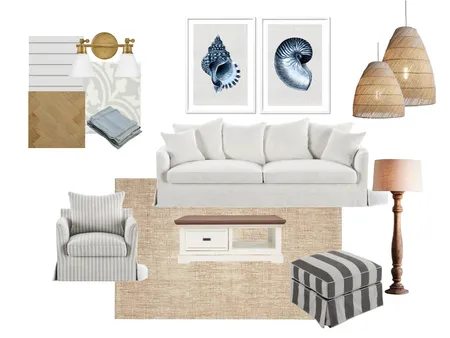 Hamptons Mood Board Interior Design Mood Board by Styleness Pty Ltd on Style Sourcebook