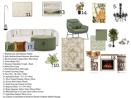Digital Sample Board Interior Design Mood Board by mcteddy2017007 on Style Sourcebook