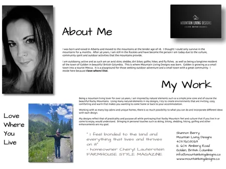 About me/My work Interior Design Mood Board by shannonberry on Style Sourcebook