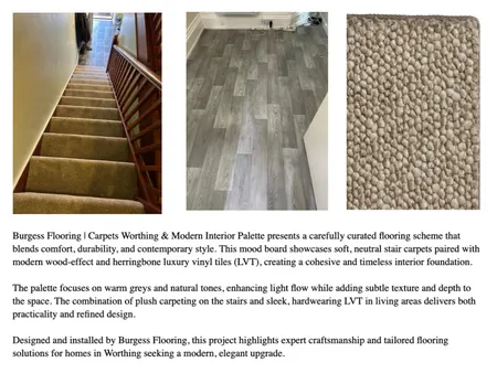 Burgess Flooring | Carpets Worthing & Modern Interior Palette Interior Design Mood Board by Burgess Flooring and Blinds Ltd on Style Sourcebook