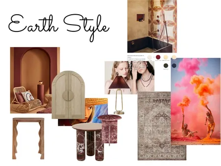 earth Interior Design Mood Board by Charlotte Symens on Style Sourcebook