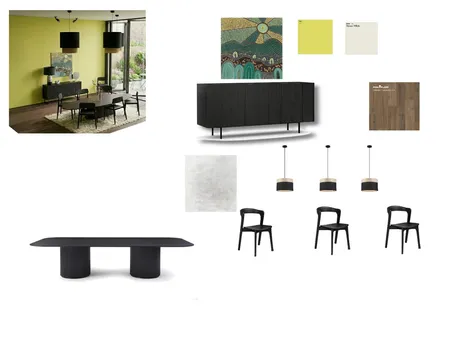 Dinner Interior Design Mood Board by Carine Glaser on Style Sourcebook