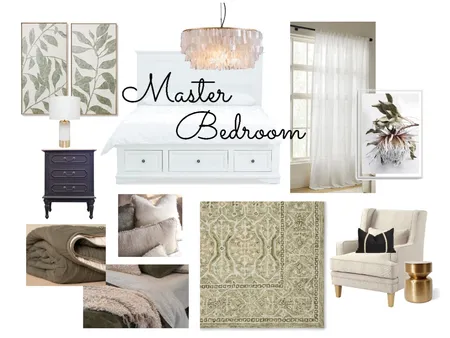 Deearnah Master Bedroom Interior Design Mood Board by Loom+Tusk Interiors on Style Sourcebook
