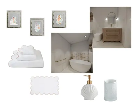 baño sirena Interior Design Mood Board by Studiohomeluxury