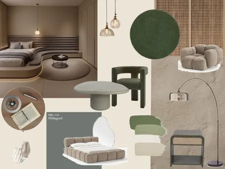 Bedroom2 Interior Design Mood Board by IoannaTzouvara