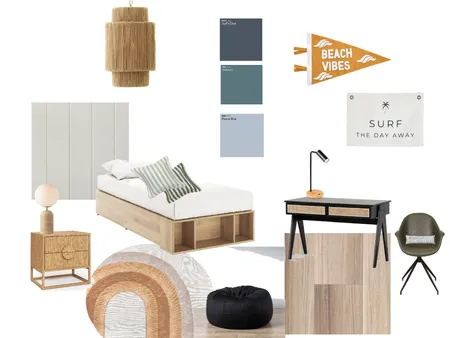 dormitorio niño Interior Design Mood Board by Vasca on Style Sourcebook
