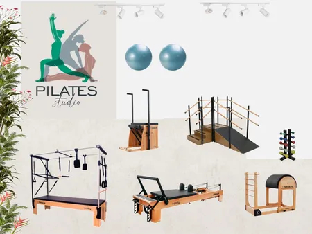 Studio Pilates Interior Design Mood Board by Tamiris on Style Sourcebook