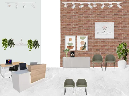 CLINICA ALINE - RECEPÇÃO Interior Design Mood Board by Tamiris