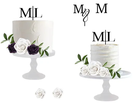 Wedding cake Interior Design Mood Board by Chellz23
