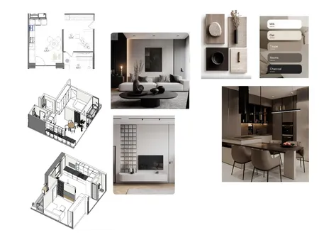 Кухня-гостиная Interior Design Mood Board by Alexa2025