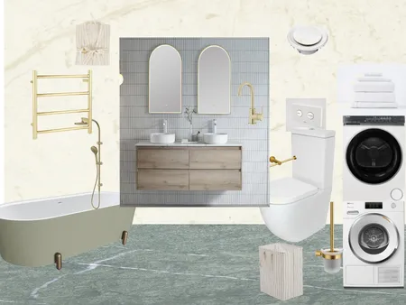 banyo Interior Design Mood Board by ertoşi on Style Sourcebook