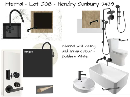 Hendry Drive, Sunbury 3429 Interior Design Mood Board by Sorisso71