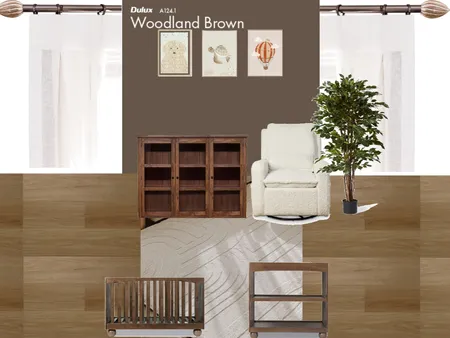 Baby Room Interior Design Mood Board by JSM