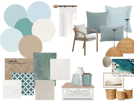 Beach Home Interior Design Mood Board by Asia.Designer on Style Sourcebook
