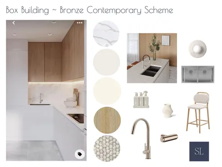 Box Building ~ Contemporary Interior Design Mood Board by Sharon Lynch Interior Design on Style Sourcebook