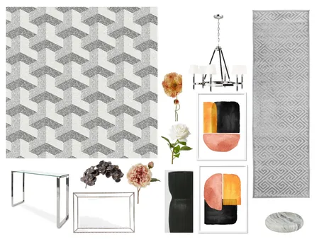 Graphic Entry Hall Interior Design Mood Board by Sterlingrose on Style Sourcebook