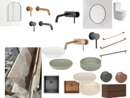 Bathroom 2 Interior Design Mood Board by janine-8378