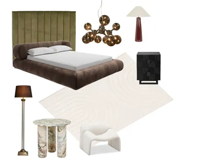 Modern Opulence Interior Design Mood Board by Dahlia