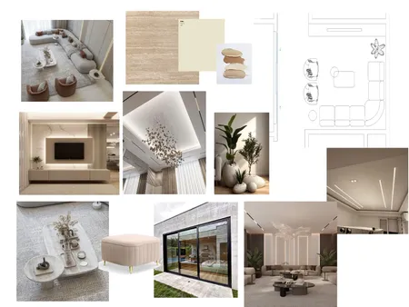 صاله Interior Design Mood Board by hebaaa on Style Sourcebook